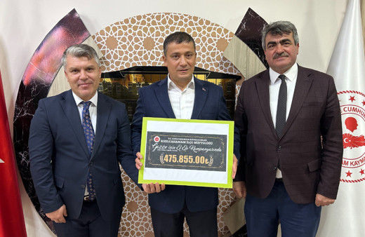 Gazze için Ankara Kızılcahamam’da 475 bin 855 TL toplandı