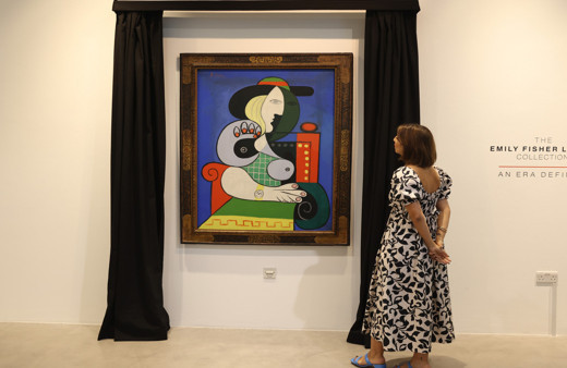 İspanyol ressam Pablo Picasso'nun tablosu 139 milyon dolara satıldı