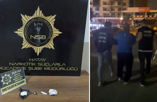 Hatay’da uyuşturucu operasyonu: 3 şüpheli gözaltında!