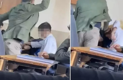 Dayakçı öğretmeni hastanelik ettiler! 'Hocam' dedikçe vurmuştu