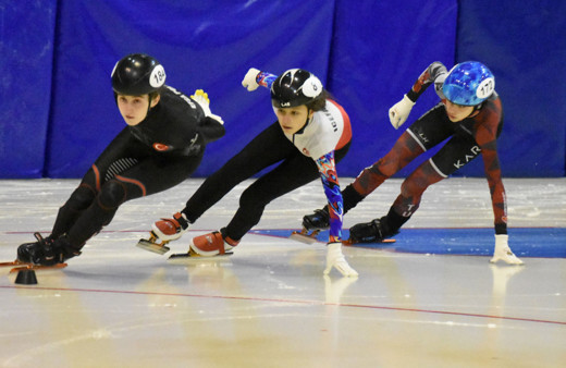 Short Track Türkiye Federasyon Kupası 1-2 Yarışması, Erzurum'da başladı