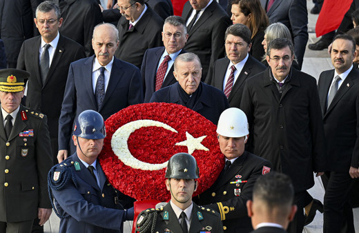 Atatürk'ün vefatının 85. yılı... Cumhurbaşkanı Erdoğan başkanlığındaki devlet erkanı Anıtkabir'de