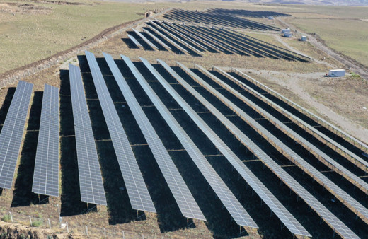 Ağrı'nın güneşi elektrik enerjisine dönüşüyor!