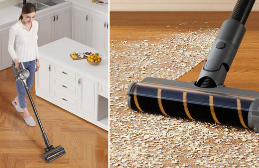 Kablosuz dikey süpürge Dreame R20 daha güçlü temizlik vaat ediyor