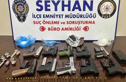 Adana’da silah ticareti yapanlara operasyon: 3 gözaltı!