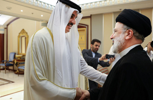 İran Cumhurbaşkanı ile Katar Emiri, "Gazze'deki durumu" görüştü