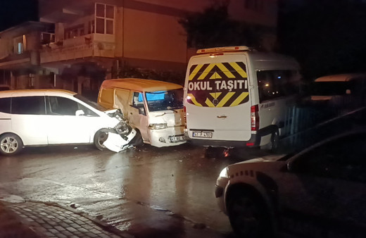 Kocaeli'de yağmur kazaya sebep oldu