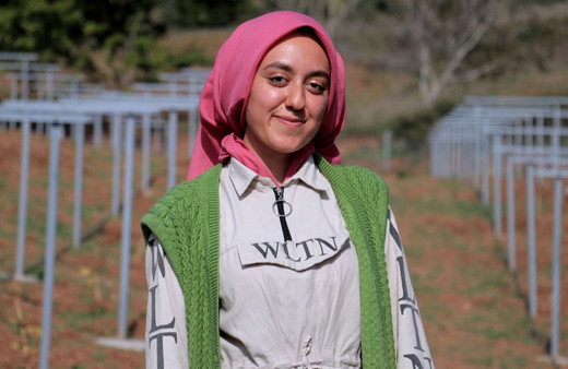 Devlet desteğiyle 19 yaşında tarıma başladı, kivi yetiştiriyor!