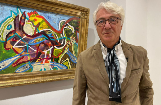 Suat Arıkan'ın "Akustik Düşler" sergisi açıldı