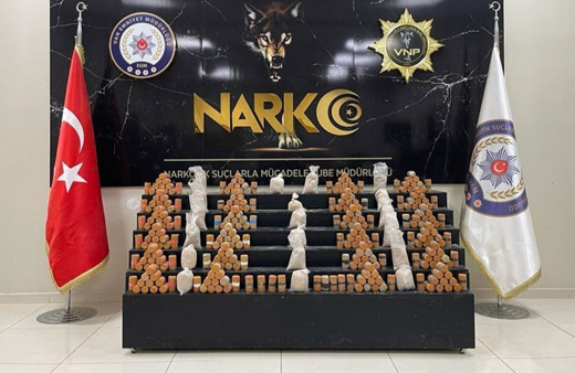 Van'da geçen hafta 48 kilo 500 gram eroin ele geçirildi