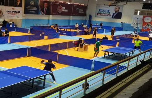 Masa tenisinde dereceye girenler belli oldu