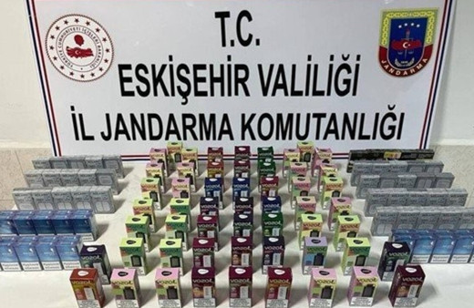 Eskişehir'de jandarma’dan kaçak sigara operasyonu, 110 paket sigara ele geçirildi