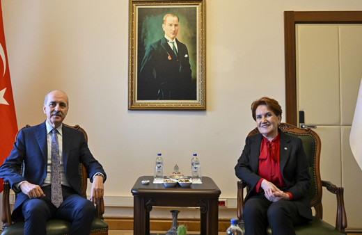 Numan Kurtulmuş, Meral Akşener’i ziyaret etti
