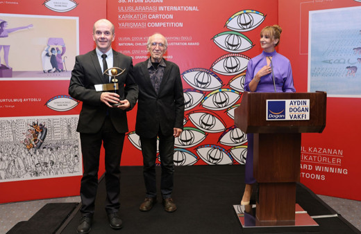 39. Aydın Doğan Uluslararası Karikatür Yarışması'nda ödüller verildi