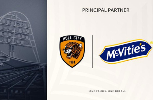 Hull City'nin forma sponsoru McVitie's oldu