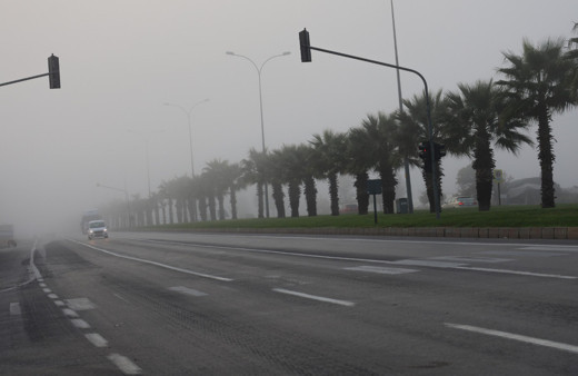 Kahramanmaraş’ta yoğun sis etkili oldu, vatandaşlar zorlandı