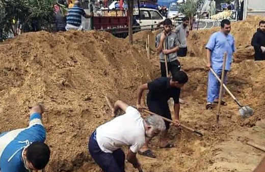 Şifa Hastanesi'ne toplu mezar kazılıyor! İsrailitiraf etti! Şifa Hastanesi'ne girdik, rehine yok...