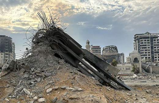 İsrail, Gazze'deki Mavi Marmara Anıtı'nı yıktı! Mavi Marmara'yı basan askerlermiş...