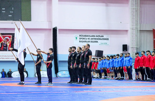 Türkiye Güreş Süper Ligi müsabakaları başladı