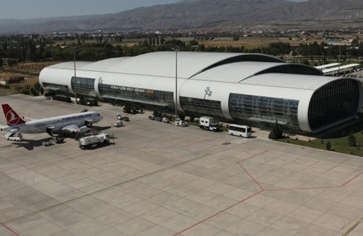Erzincan Yıldırım Akbulut Havalimanı'ndan ekim ayında 30 bin 800 yolcu faydalandı