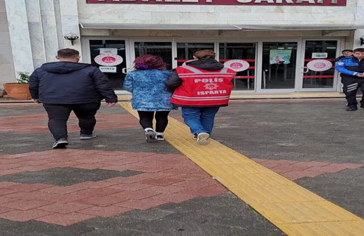 Isparta'da 16 yıl hapis cezası almış şahıs yakalanarak cezaevine gönderildi