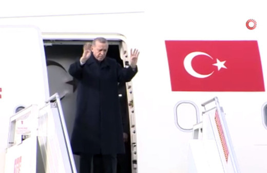 Cumhurbaşkanı Erdoğan, Almanya’ya gitti