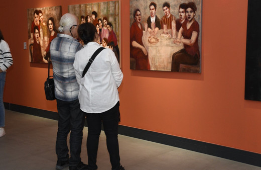 Aydın'da Sesler ve Yüzler resim sergisi kapılarını açtı