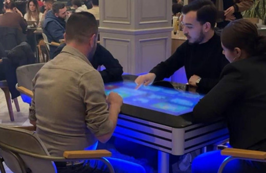 Eğlence sektöründe yeni trend ‘dijital oyun masası'