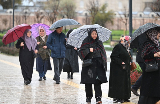 Trakya'da sağanak yağış etkili oldu!