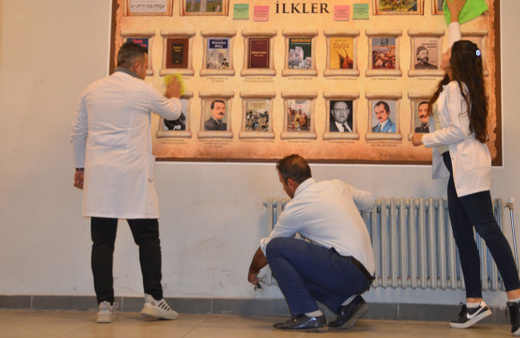 Öğretmenler, velilerle el ele vererek okulun bakımını yaptı!