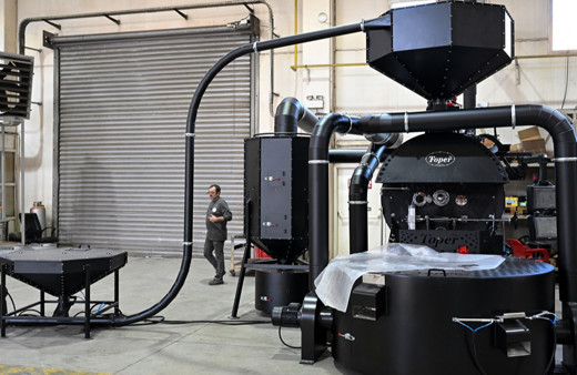 İzmir'de üretilen makineler 139 ülkede kahve kavuruyor!