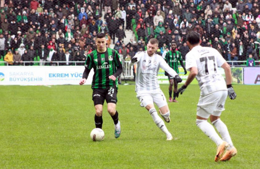 Beşiktaş, hazırlık maçında Sakaryaspor'u 2-1 mağlup etti
