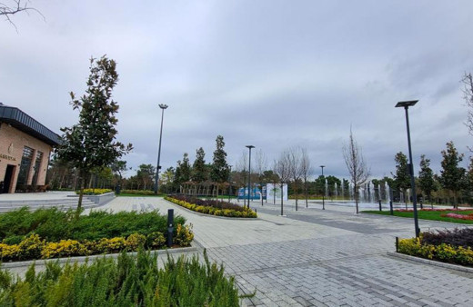 Ümraniye'de yapımı süren Osmangazi Millet Bahçesi tanıtıldı