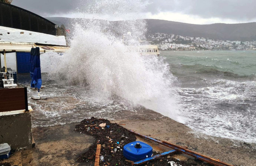 Meteoroloji uyardı, Bodrum-Antalya Kaş arasındaki denizleri fırtına bekliyor