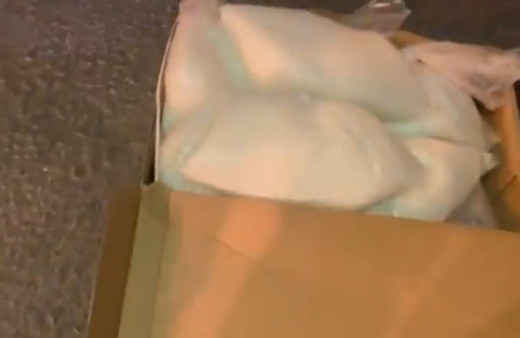 Kayseri'de ayakkabı kutusuna zulalanmış 5 kilo uyuşturucu ele geçirildi