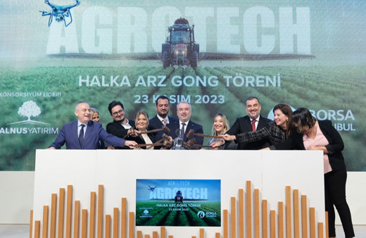 Borsa İstanbul'da yeni halka arz! Gong Agrotech için çaldı