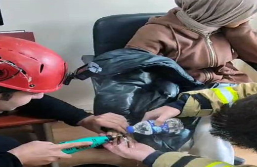 Karabük'te parmağı fermuara sıkışan lise öğrencisinin yardımına itfaiye yetişti