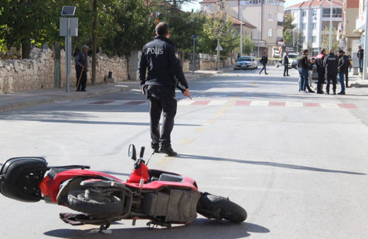 Karaman’da silahlı saldırıda yoldan geçen kurye vuruldu