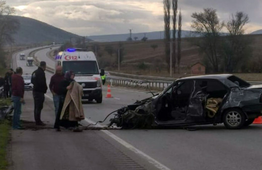 Polis memuru trafik kazasında hayatını kaybetti!