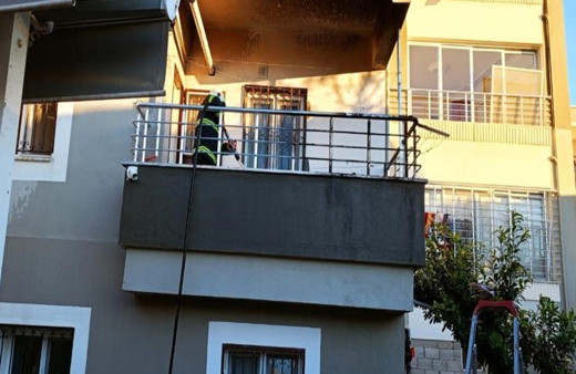 Hatay’da mutfak tüpü patladı, yangın çıktı