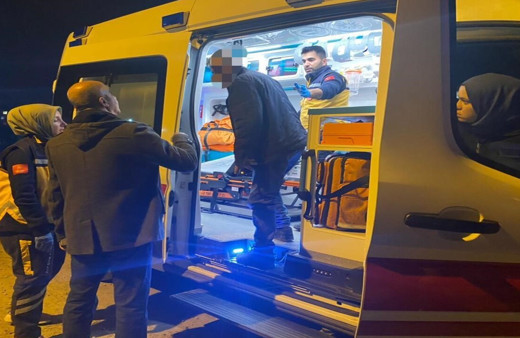 Kayseri'de eşini darp etti, polisten kaçmak isterken kaza yaptı