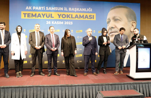 AK Parti Samsun'da aday adayları için temayül yoklaması yaptı