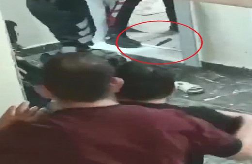 Eşini bıçaklayarak öldürmüştü, yakalanma anının görüntüsü ortaya çıktı