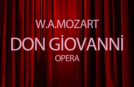 "Don Giovanni" operası 30 Kasım'da prömiyer yapacak!