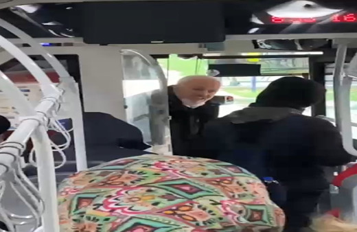 Bursa'da yolcu, otobüs şoförünü çıldırttı, tartışma büyüdü