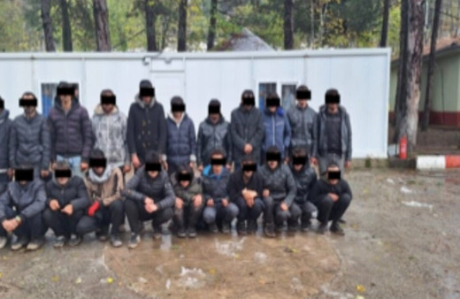 Kırklareli’de 489 kaçak göçmen yakalandı