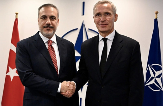 Dışişleri Bakanı Hakan Fidan, NATO Genel Sekreteri Stoltenberg ile görüştü