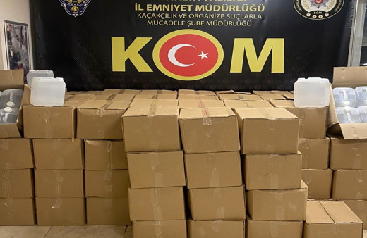 Antalya'da kaçak alkol operasyonu, 7 bin litre ele geçirildi