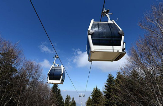 İstanbul'da teleferik seferleri hava muhalefeti nedeniyle yapılamıyor!