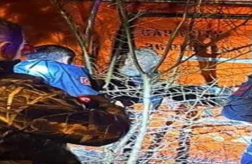 Dere taşkınında kaldığı filikadan kurtarılan yaşlı adam otele yerleştirildi